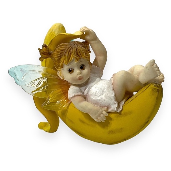 Enesco Other - My Little Kitchen Fairies 2001 Banana Fairy 102545 Enesco Collectible Santiago